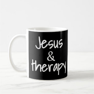 Frauen Jesus und Therapie Christlicher Spaß für Ch Kaffeetasse