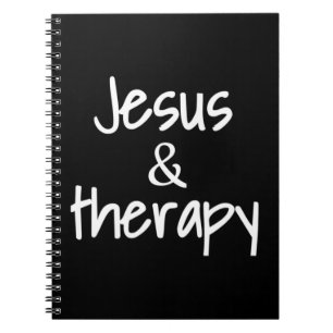 Frauen Jesus und Therapie Christlicher Spaß für Ch Notizblock