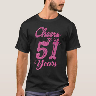 Frauen jubeln bis zum 51-jährigen Geburtstag beim T-Shirt