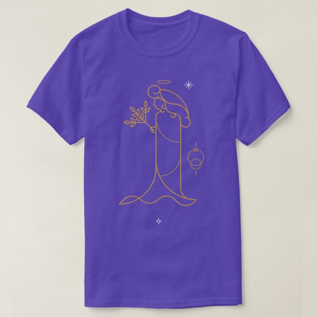Frauen Jungfrau Astrologie Horoskop Frauen Teens B T-Shirt (Design vorne)