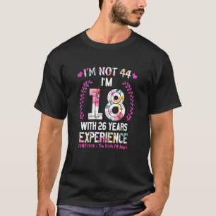 Frauen Juni Mädchen 1978 44 Geburtstag 44 Jahre al T-Shirt