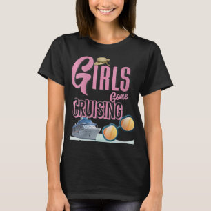 Frauen Jute Hat Girls Gone Cruise T-Shirt