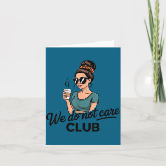 Frauen Kaffee Mutterschaf Nicht Illustration Karte