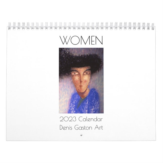 FRAUEN, Kalender 2023, Gemälde, Denis Gaston Art (Titelbild)