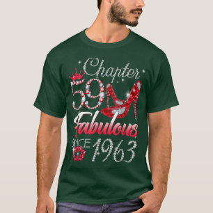 Frauen Kapitel 59 Fabelhaft Seit 1963 59. Birthda T-Shirt