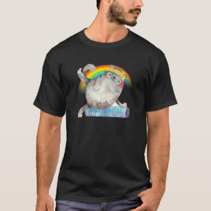 Frauen Katze Grün Yoga 3 T-Shirt
