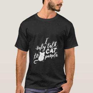 Frauen Katzen geben lustiges Unisex Design für Män T-Shirt