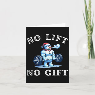 Frauen Kein Heben Kein Geschenk Lustiger Workout S Karte
