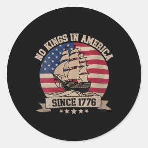 Frauen Keine Könige In Amerika Seit 1776 Vintage P Runder Aufkleber
