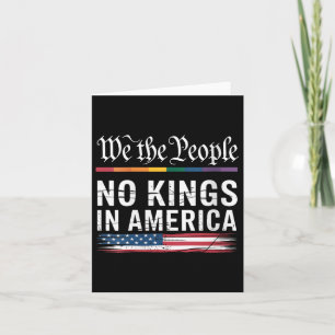 Frauen keine Könige in Amerika Wir, das Volk polit Karte