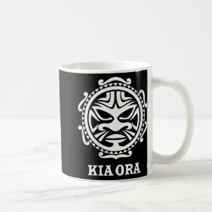 Frauen Kia Ora Maori Kultur Symbol Haka Tanz Neu Kaffeetasse