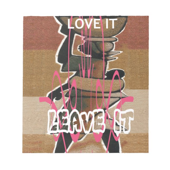 Frauen & Kinder Das Leben ist nicht fair; gewöhnen Notizblock (Vorderseite)