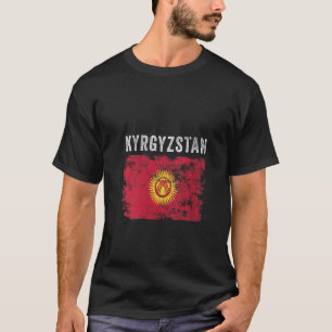 Frauen Kirgisistan Fahne erschüttert Männer Frauen T-Shirt