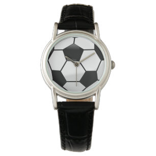 Frauen - klassische Uhr/Fußballball Armbanduhr