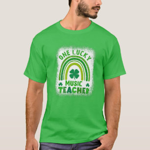 Frauen Kleeblatt Ein glücklicher Lehrer St Patrick T-Shirt