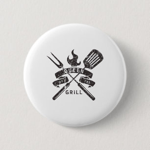 Frauen Königin Des Grills - Grillmeister Zitat Button