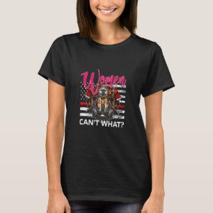 Frauen können nicht, was für ein Feuerwehrfeind Am T-Shirt