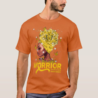 Frauen Krebs im Kindesalter Krieger Kinderkrebs A T-Shirt