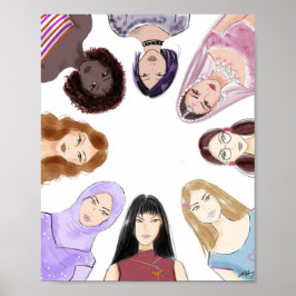 Frauen, Kunst, Poster
