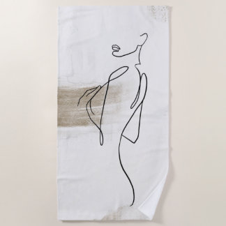 Frauen Kunsthandwerkerkleidung Strandtuch