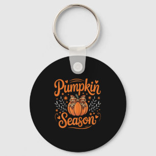 Frauen-Kürbis-Shirt Grafik Thanksgiving Halloween Schlüsselanhänger