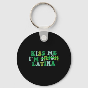 Frauen Küss mich, ich bin irische Latina - Lustige Schlüsselanhänger