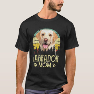 Frauen Labrador Mama Hund Mama Hund Vater T-Shirt