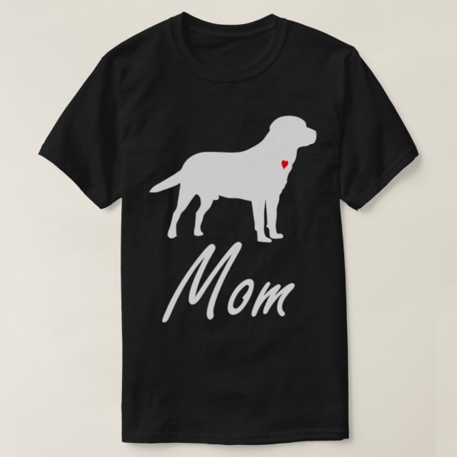 Frauen Labrador Retriever Labrador Dog Mutter Mama T-Shirt (Design vorne)
