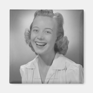 Frauen-Lächeln Magnet