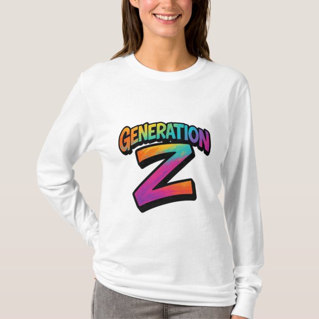 Frauen Langärmeliger T - Shirt (Vorderseite)