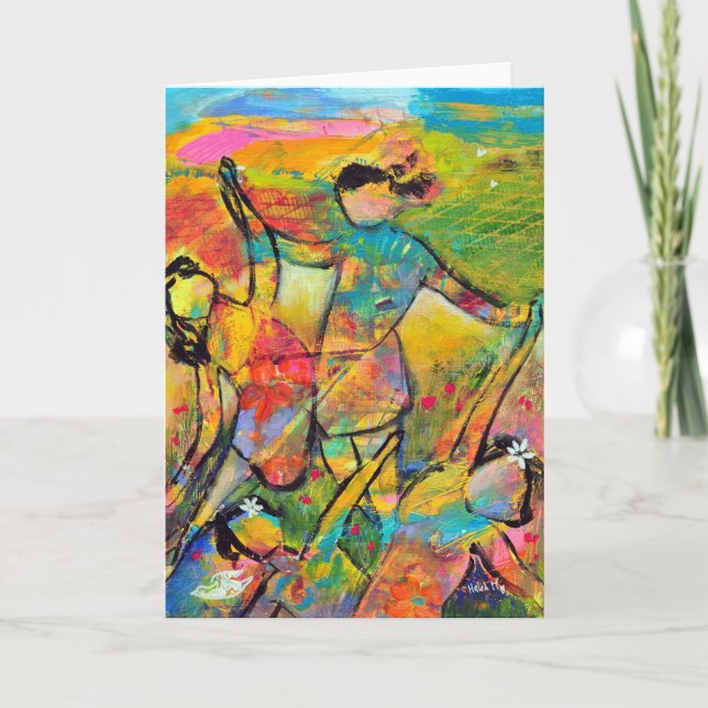 Frauen, Leben, Freiheit Karte (Vorderseite)