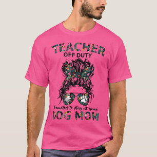 Frauen Lehrerin aus Pflicht, die auf Zuhause D Ble T-Shirt