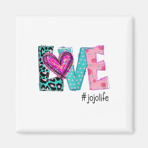 Frauen Leopard Liebe Jojolife Frohe Valentin Magnet