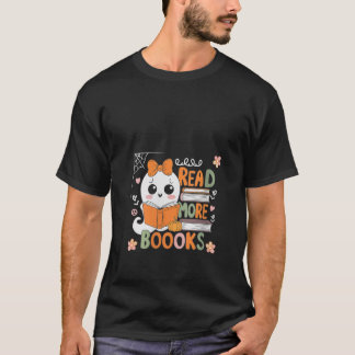Frauen lesen mehr Bücher über Geisterspitzbücher T-Shirt
