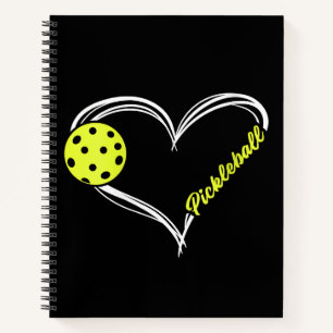 Frauen Liebe Pickleball - niedliches Pickleball-Sp Notizbuch