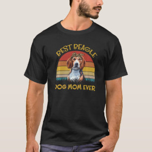 Frauen lieben Hundehalter Bester Hund Mama Beagle T-Shirt