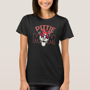 Frauen lieben Hundehalter Pitbull Mama Pittie Mama T-Shirt