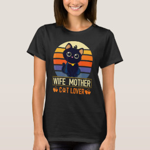 Frauen lieben Katze Ehefrau Mutter Katze T-Shirt