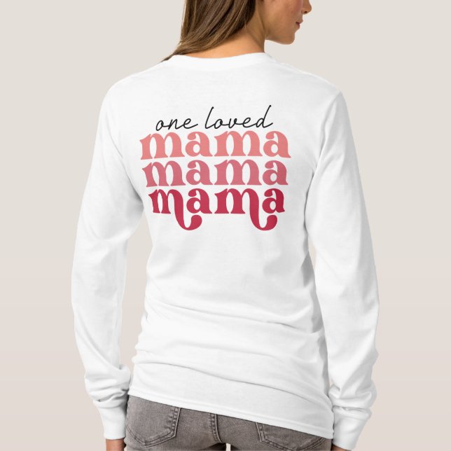 Frauen lieben Mama T-Shirt (Rückseite)