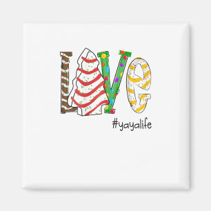 Frauen Lieben Yayalife Weihnachten Oma Geschenk Sü Magnet