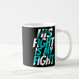 Frauen Lila blaues Band-Shirt für Ihm Mental Hear Kaffeetasse