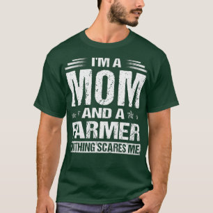 Frauen lustig, ich bin eine Mama und ein Bauer, de T-Shirt