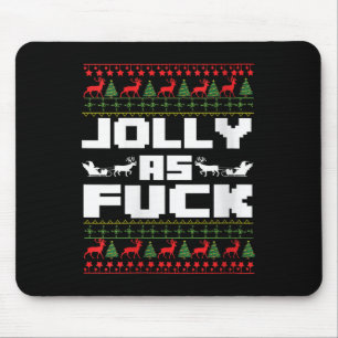 Frauen lustig wie für lustige Weihnachten Derbe Fl Mousepad