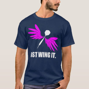 Frauen lustig, wie ich Darts Teammate Dart spiele T-Shirt