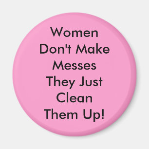 Frauen machen keine Nachrichten Magnet