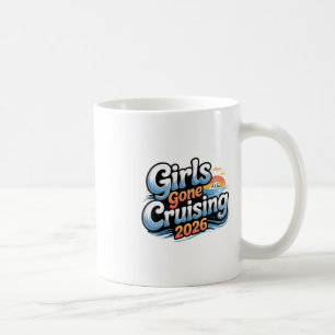 Frauen Mädchen beim Cruising 2026 Kreuzfahrt Urlau Kaffeetasse