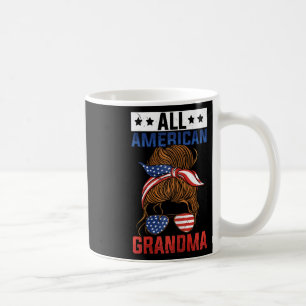 Frauen Mädchen ganz Amerika Oma 4. Juli Kaffeetasse