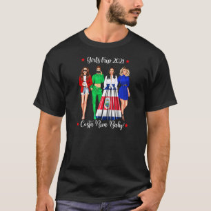 Frauen Mädchen Reise Costa Rica Niedlich Rican Coo T-Shirt