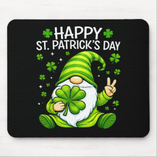 Frauen Mädchen St. Patricks Day irischer Shamrock  Mousepad