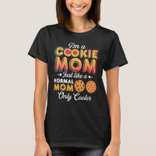 Frauen Mädchen Trupp Scout Leiterin und Cookie-Mut T-Shirt